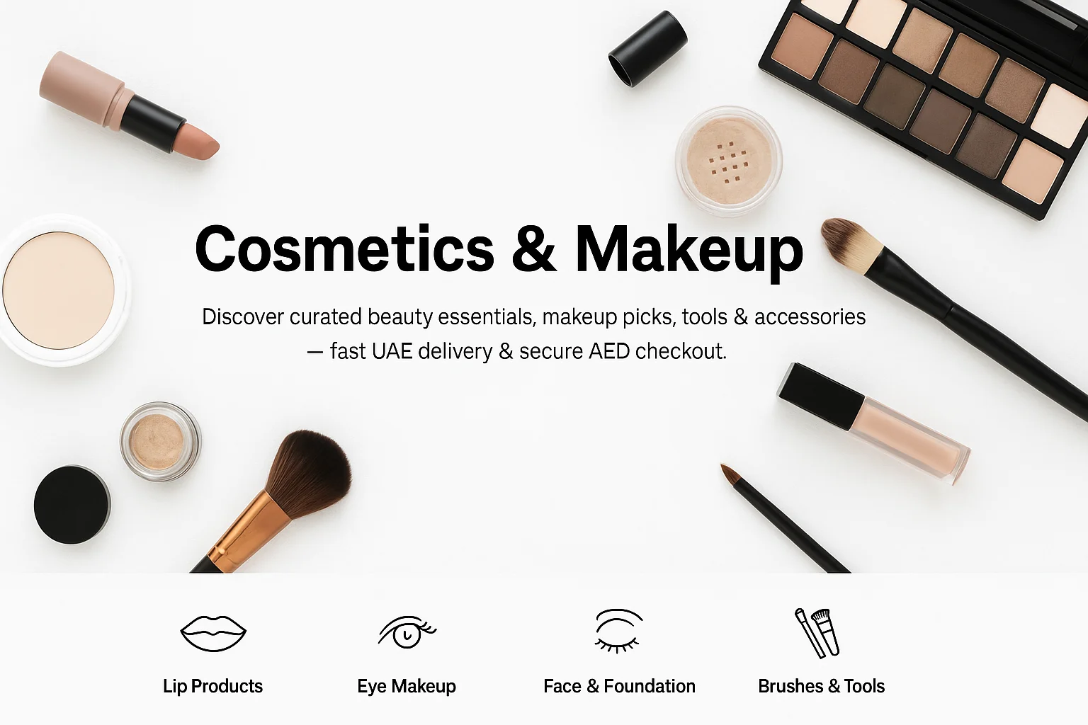 Makeup and beauty products at OFFER IN UAE