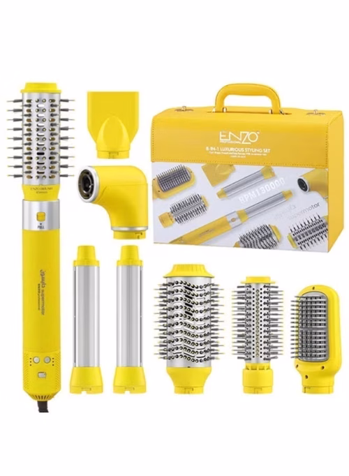 ea77e0b3-0fe6-43d7-8c2e-0ce2f8dff55a ENZO PROFESSIONAL- Enzo EN-6223-1-8-in-1 Hot Air Styling